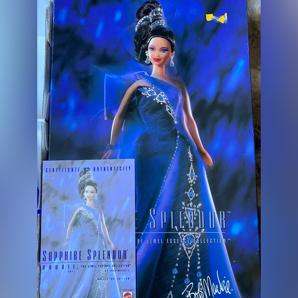 Sapphire Splendor Barbie - Picture 3 of 3